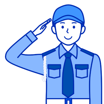 警備員 イラスト