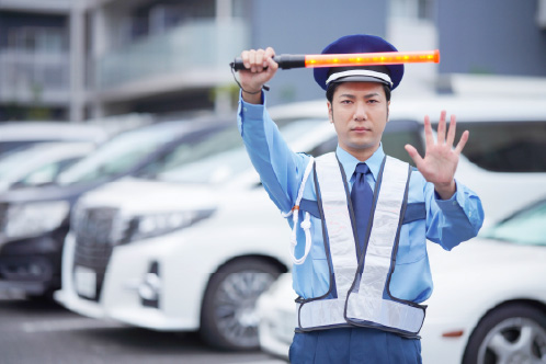 駐車場警備 画像